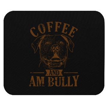 Discover Coffee and AM Bully Bulldog Pet Mouse Pads