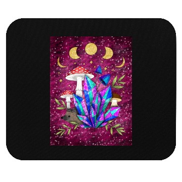 Discover Hedgehog in dreamland with background Mouse Pads