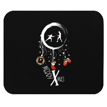 Discover Winter dreamcatcher Christmas Fencing Mouse Pads