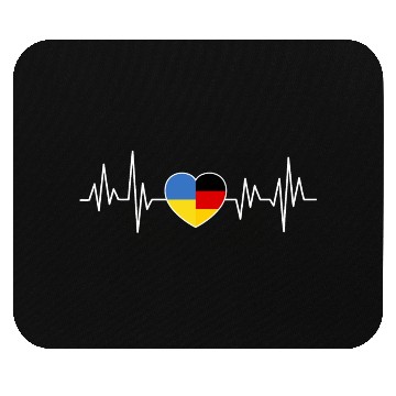 Discover Ukraine Germany Flag Two Countries Mouse Pads