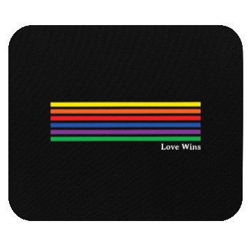 Discover Gay Pride Rainbow Equality Mouse Pads