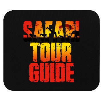 Discover Safari Tour Guide Mouse Pads