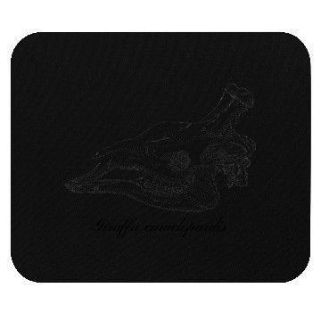 Discover Giraffe Skull Mouse Pads