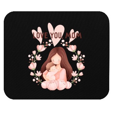Discover love mom Mouse Pads design