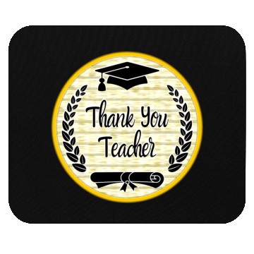 Discover Thank You Teacher Mouse Pads