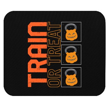 Discover Halloween Gym Class Mouse Pads, Train Or Treat Kettle