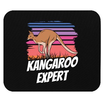 Discover Kangaroo Expert Australia Lover Kangaroos Animal Mouse Pads