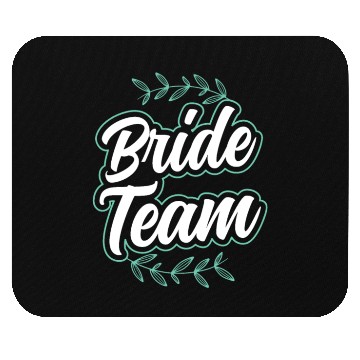 Discover Bride Team Party Wedding Bachelorette Cute Mouse Pads