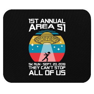 Discover It's Annual Area 51 Alien UFO Mouse Pads