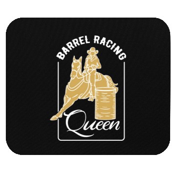 Discover Barrel Racing Queen Mouse Pads