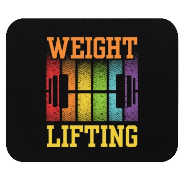 Discover Weightlifting Lift Gym Workout Mouse Pads