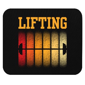 Discover Lifting Weightlifting Lift Workout Gym Mouse Pads