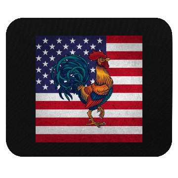 Discover Rooster Cock Mouse Pads