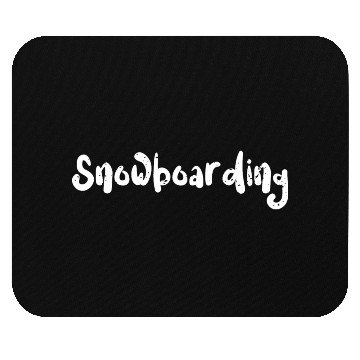 Discover Snowboarding - Snowboarding Mouse Pads