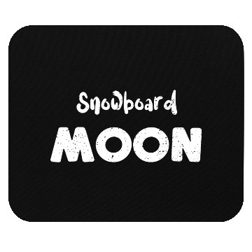 Discover Snowboard Moon - Snowboarding Mouse Pads