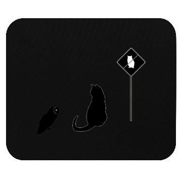 Discover A Cat And An Owl Funny Pet Owner Mouse Pads