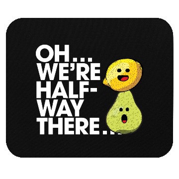 Discover Lemon on a Pear Mouse Pads