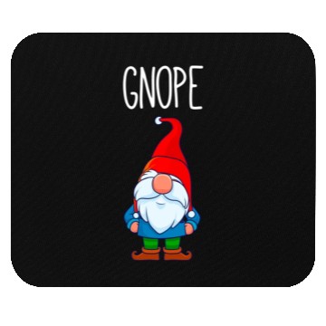 Discover Gnope Tomte Garden Gnome Gift Funny Scandinavian Mouse Pads