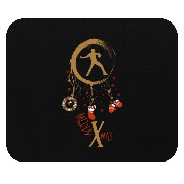 Discover Winter dreamcatcher Christmas Baseball Mouse Pads