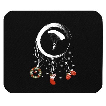 Discover Winter dreamcatcher Christmas Paraglider Mouse Pads