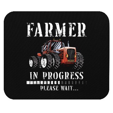 Discover Farming Farmer Vintage Tractor Mouse Pads