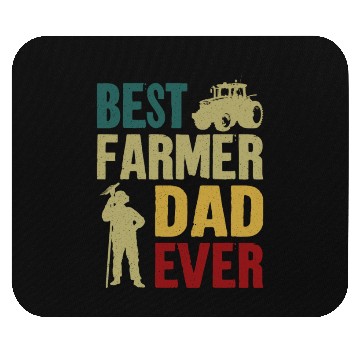 Discover Farming Farmer Dad Father Vintage Mouse Pads