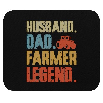 Discover Farming Farmer Dad Father Vintage Mouse Pads