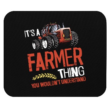 Discover Farming Farmer Vintage Tractor Mouse Pads