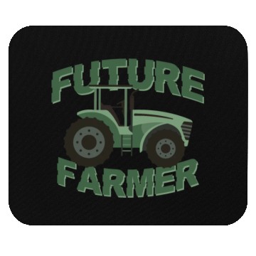 Discover Farming Farmer Tractor Future Mouse Pads
