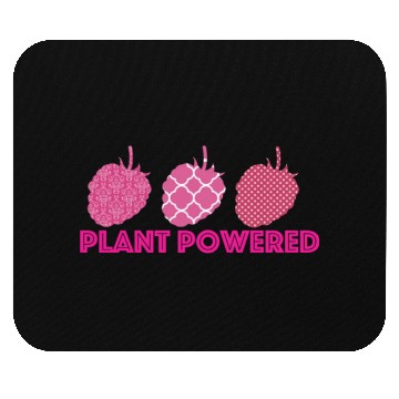 Discover x27 Plant Powered x27 Vegan raspberry Mouse Pads