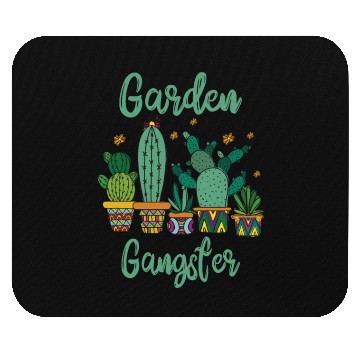 Discover Garden Gangster Flower Enthusiast Mouse Pads
