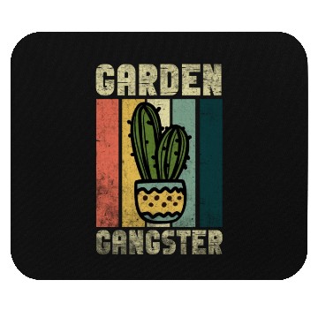 Discover Garden Gangster Flower Enthusiast Mouse Pads