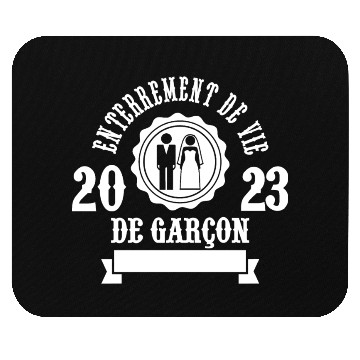 Discover Bachelor Party 2023 - groom Game Over Wedding Mouse Pads