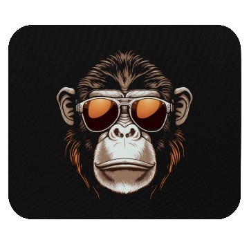 Discover Monkey Face Mouse Pads