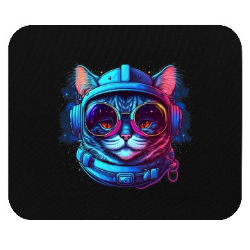 Discover Space Cat Mouse Pads