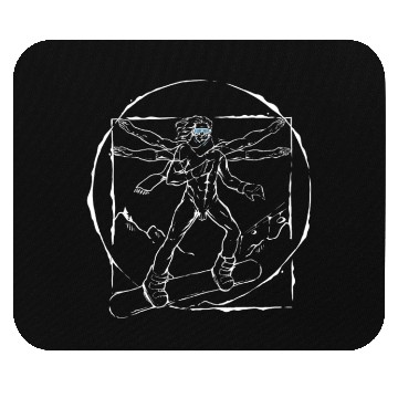 Discover Cool snowboarder winter snow mountains snowboard Mouse Pads