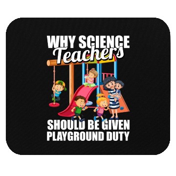 Discover Science Scientist Funny Science Teacher Mouse Pads