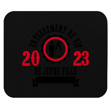 Discover Funny Wedding bride bachelorette party 2023 Mouse Pads