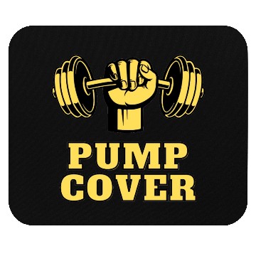 Discover Pump cover gym , design by roka0000 Mouse Pads