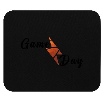 Discover Game Day Basketball Lightning Bolt Mouse Pads