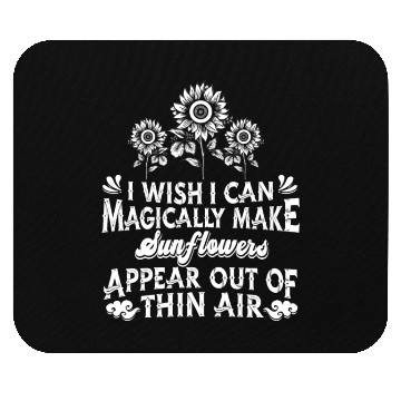 Discover Sunflower Gardening Mouse Pads