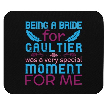 Discover Being a bride for Gaultier was a very special Mouse Pads