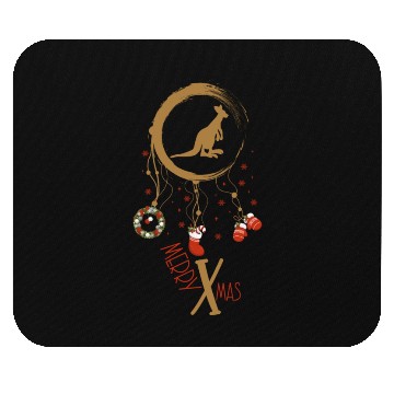 Discover Winter dreamcatcher Christmas Kangaroo Mouse Pads
