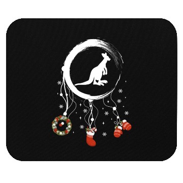 Discover Winter dreamcatcher Christmas Kangaroo Mouse Pads