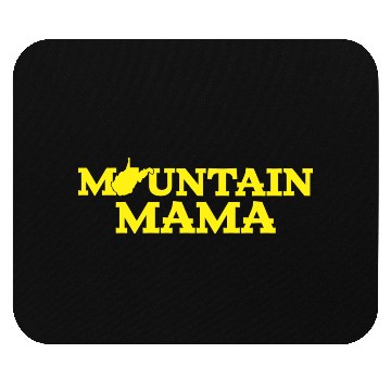 Discover Mountain Mama Wv Blue And Gold Mouse Pads