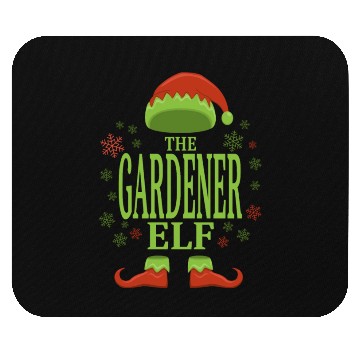 Discover Gardener Christmas Elf Mouse Pads