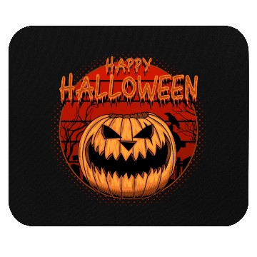 Discover Halloween Pumpkin Mouse Pads