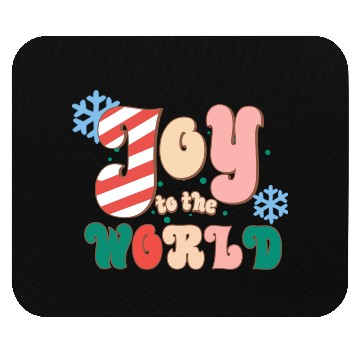 Discover Joy To The World Mouse Pads