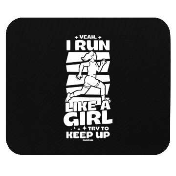 Discover Run jogging sport race training gift Mouse Pads