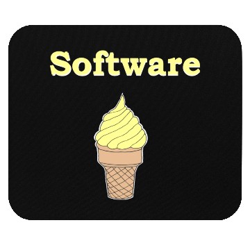 Discover Software Vanilla Ice Cream Mouse Pads